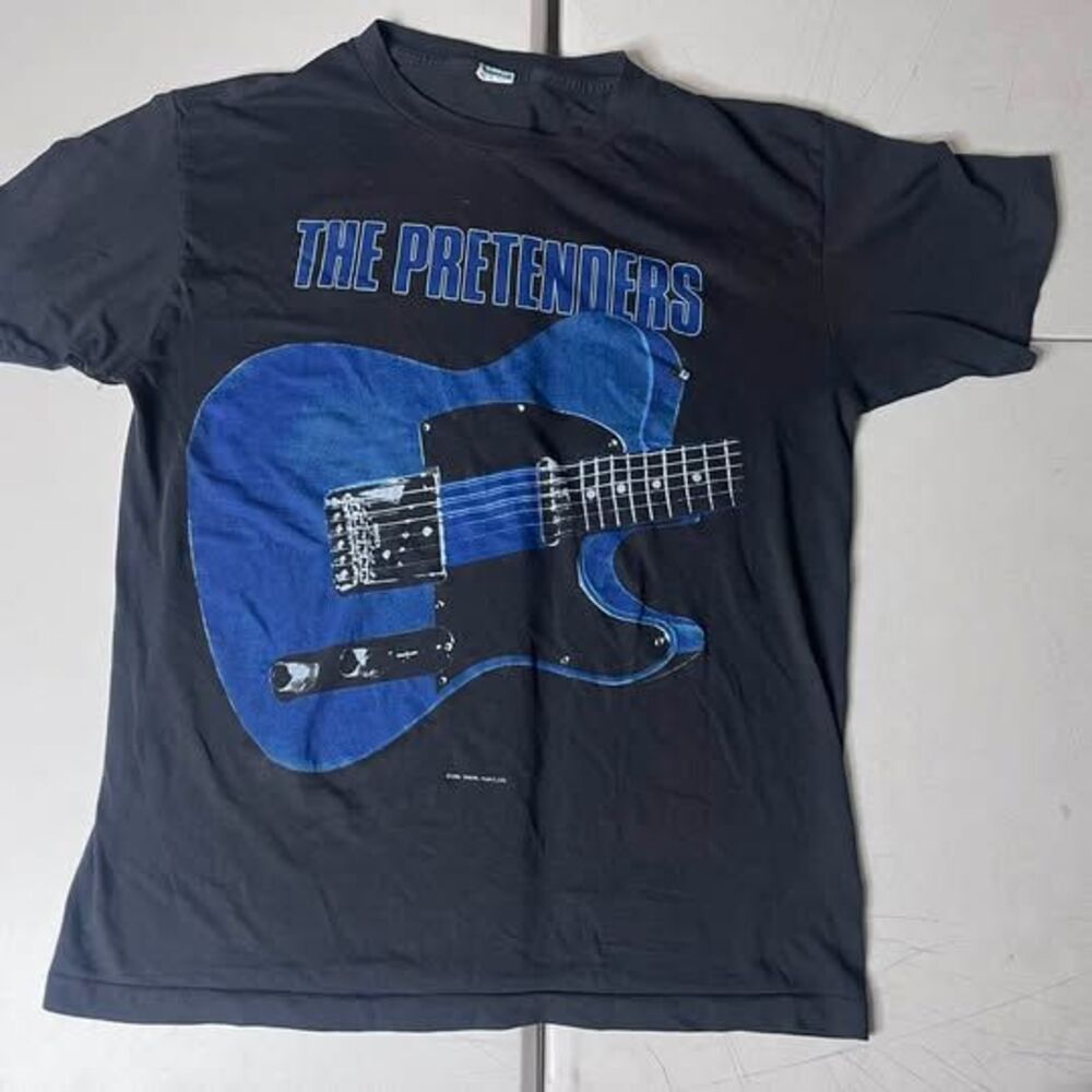Vintage 1986 The Pretenders Band T-Shirt Ched by Anvil XL World tour